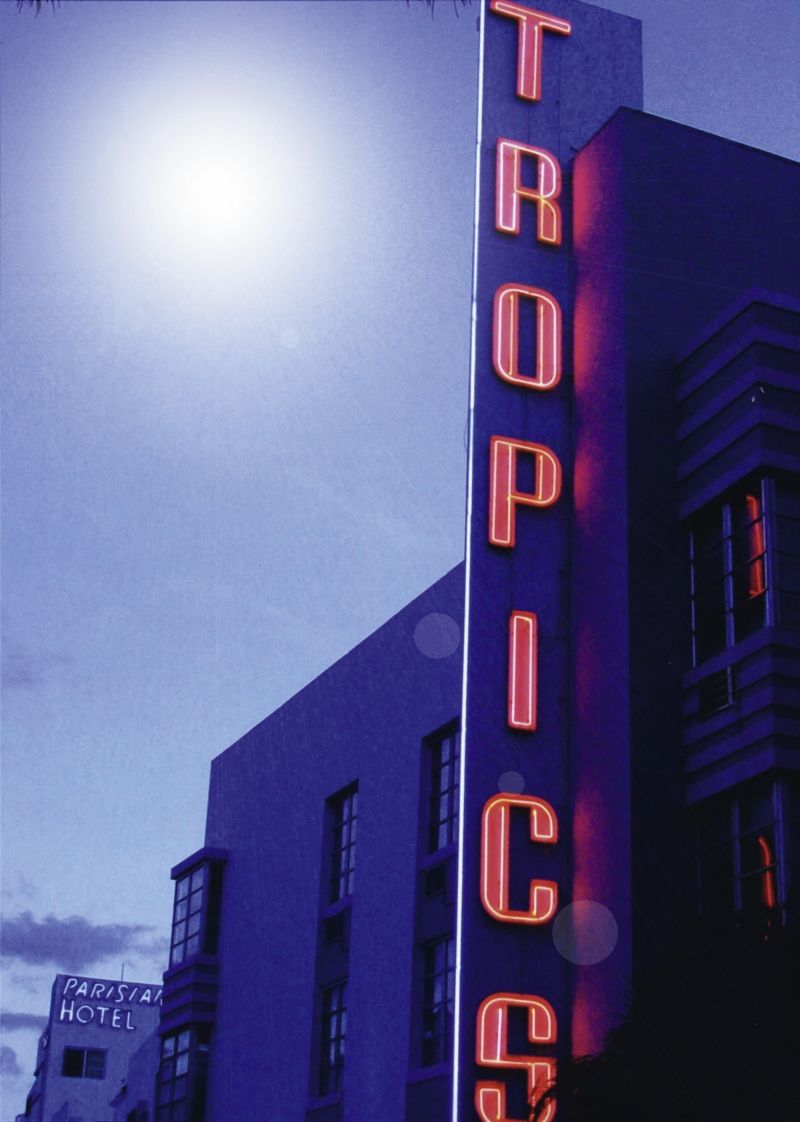 Tropics Hotel Miami Beach Exteriör bild